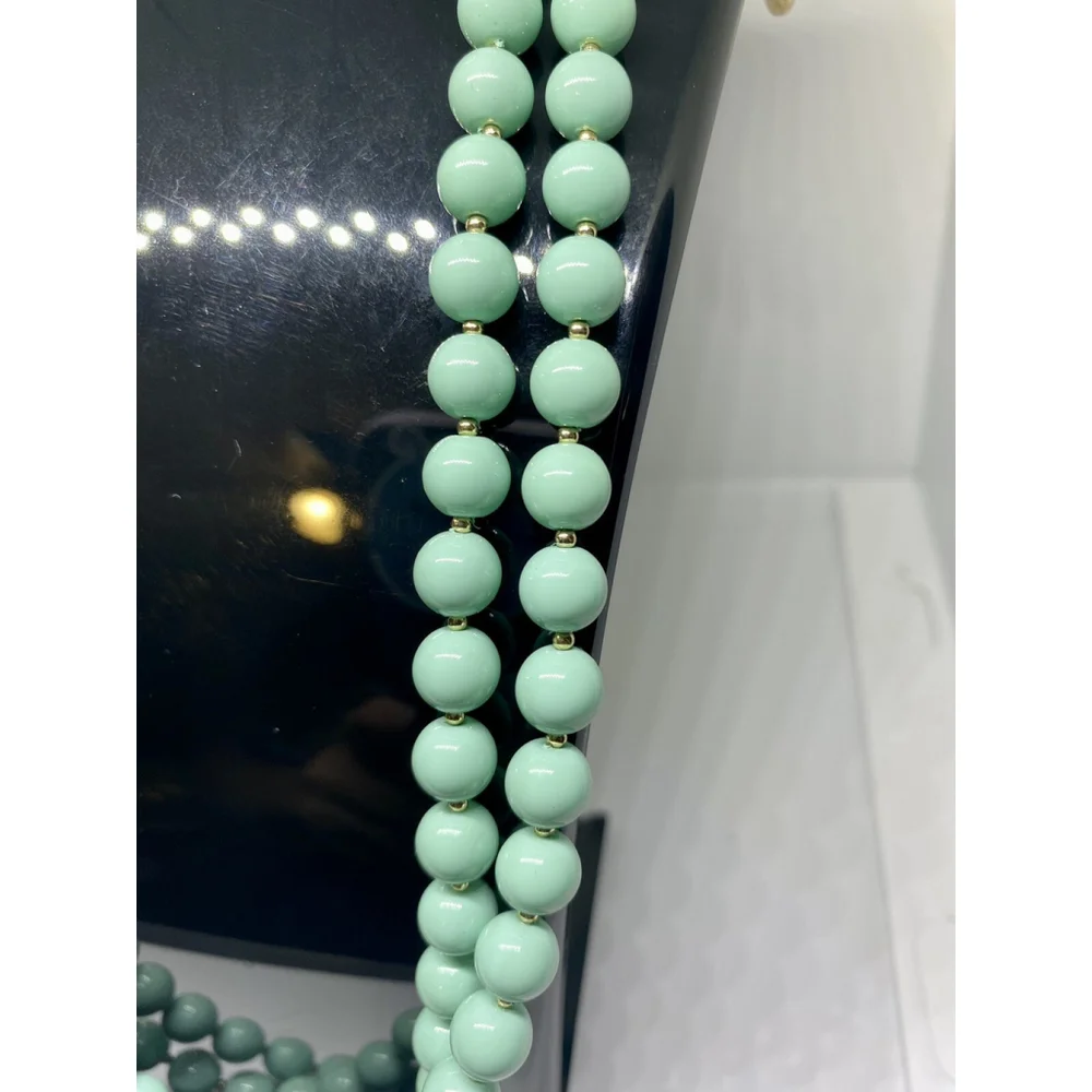 Charter Club Pearl Necklace Women’s Bead Green Fashion Long Strand
